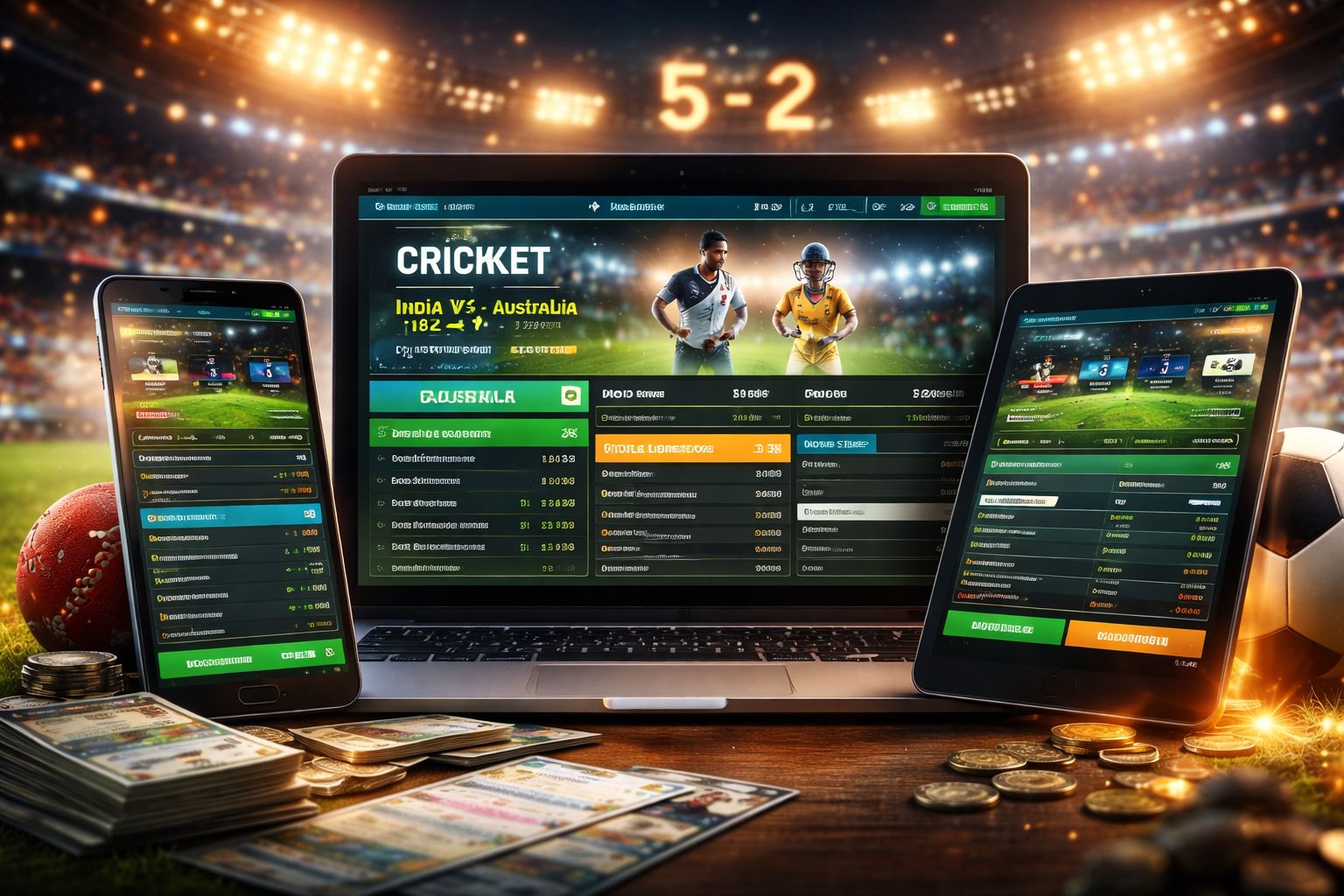 Sepak Bola, Kriket, Dan Acara Harian Siap Untuk Aksi